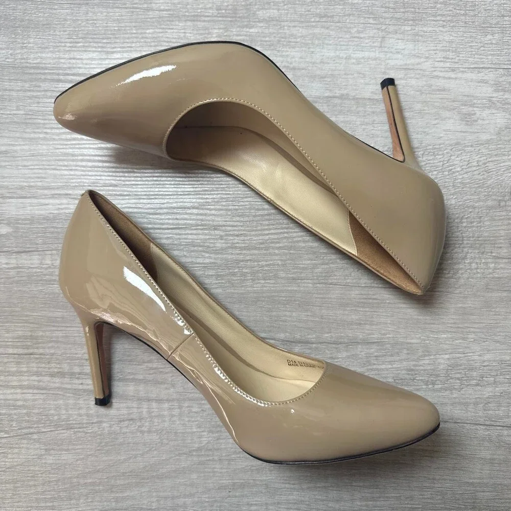 Cole Haan Women's Tan and Cream Courts